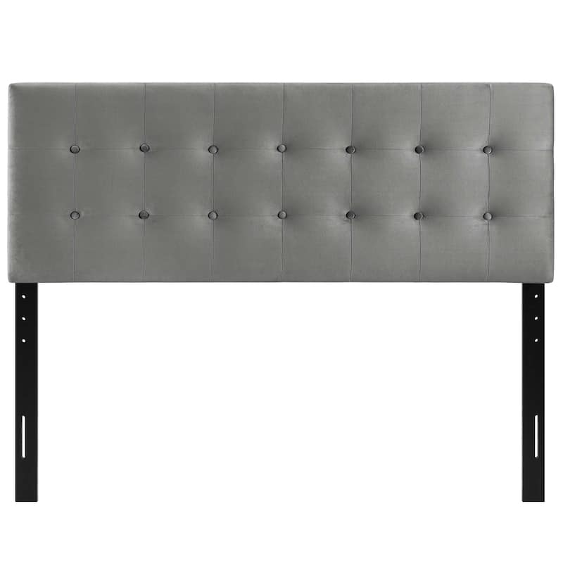 Emily Biscuit Tufted Performance Velvet Headboard