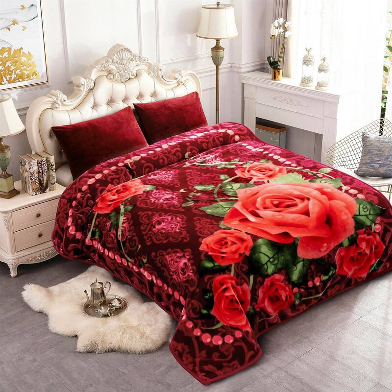 Korean Style Silky Soft Plush Warm Autumn Winter Blanket
