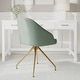 preview thumbnail 44 of 75, Martha Stewart Upholstered Stationary Swivel Home Office Chair