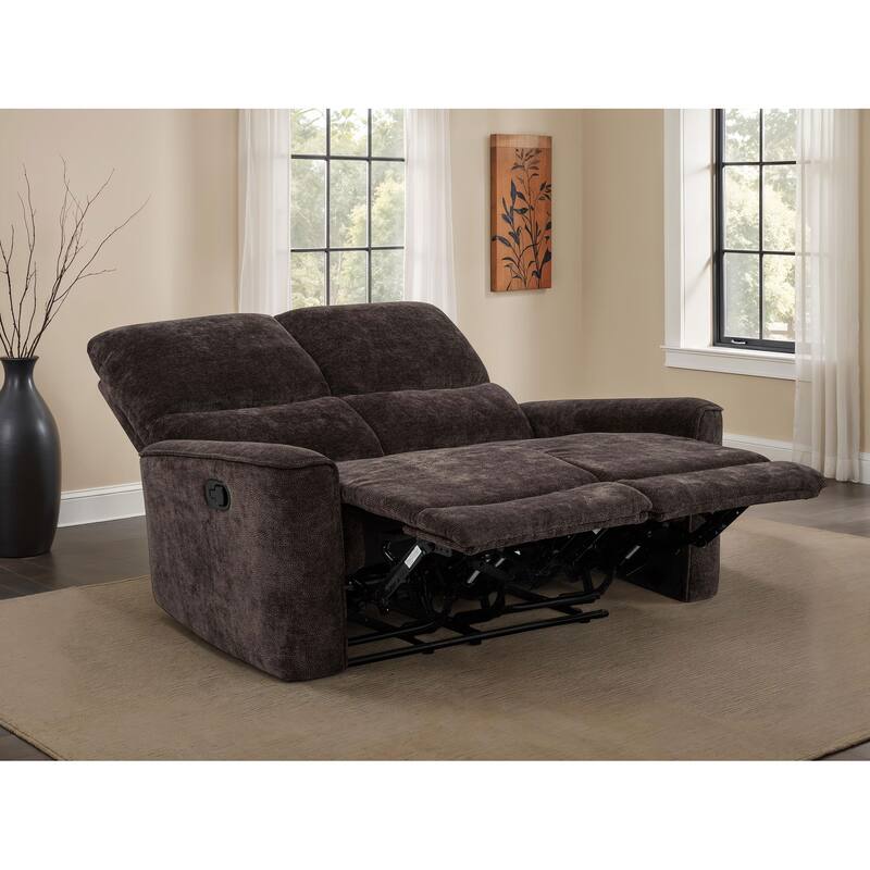 Navarro Chenille Upholstered Reclining Loveseat