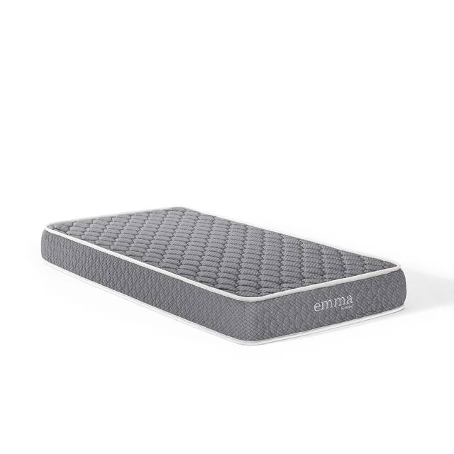 Modway Mila 8" Twin Mattress - Firm 8 Inch Memory Foam Mattress
