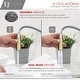 preview thumbnail 17 of 49, STYLISH Kitchen Sink Faucet Single Handle Pull Down Dual Mode in Stainless Steel - Faucet Height: 14 1/8" | Spout Height: 6 3/4"