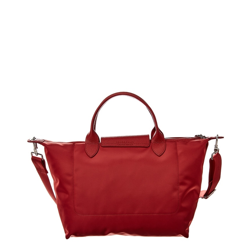 longchamp le pliage medium short handle