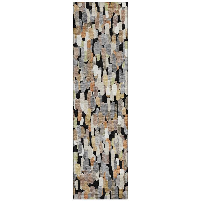 Machine Washable Indoor/ Outdoor Contemporary Drew Chantille Rug