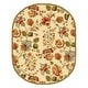 preview thumbnail 121 of 124, SAFAVIEH Handmade Chelsea Nataly French Country Floral Wool Rug 7'6" x 9'6" Oval - Ivory