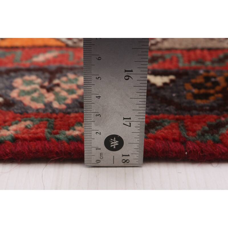 ECARPETGALLERY Hand-knotted Konya Anatolian Red Wool Rug - 3'3 x 9'8