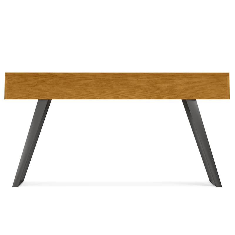 WYNDENHALL Mitchell 60 inch Wide Modern Industrial Console Sofa Table - 60 W x 16 D x 30 H