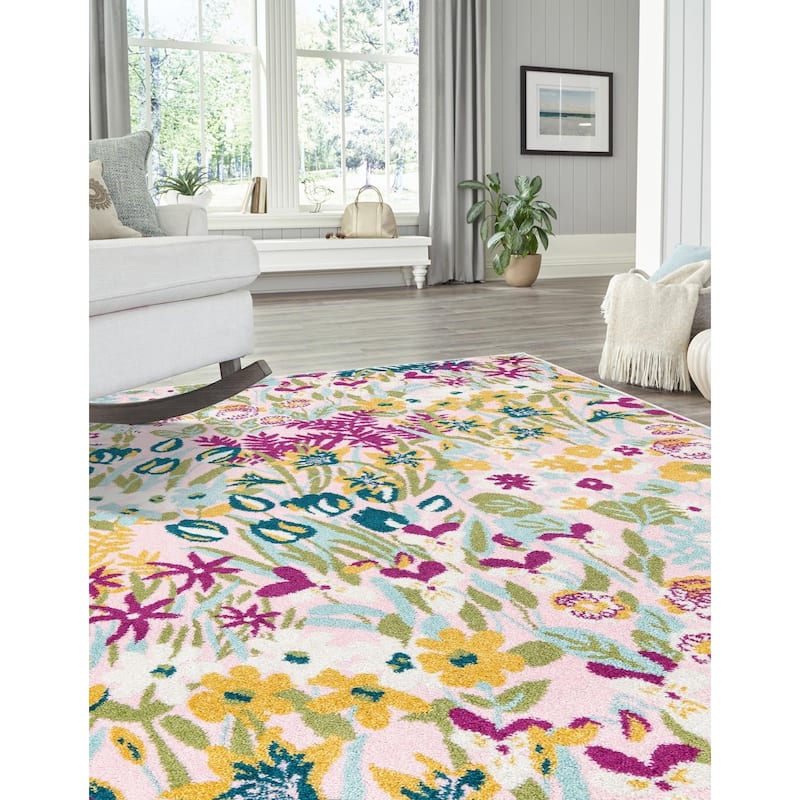 Contemporary Demdence Collection Area Rug
