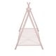 preview thumbnail 13 of 25, White Metal Twin House Bed Tent Frame with Slat, No Box Spring Needed