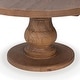 preview thumbnail 4 of 13, Carolina Reclaimed Wood Round Coffee Table by Kosas Home