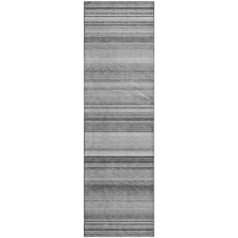 Premium Washable Super Soft Ombre Cabana Stripe Mayfield Rug