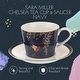 preview thumbnail 22 of 32, Sara Miller for Portmeirion London Chelsea Teacup and Saucer - 8 oz.
