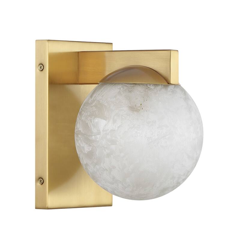Savoy House 9-1017-1 Darien 8" Tall Bathroom Sconce