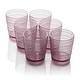 preview thumbnail 19 of 20, Certified International Santa Fe Set of 6 Acrylic DOF Glass 16 oz - 3.75"W x 3.75"D x 4.38"H Plum