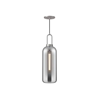 Alora Lighting PD401606SM Soji 6" Wide Mini Pendant with Smoked Glass