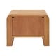 preview thumbnail 24 of 22, Christopher Knight Home - Mina Modern 2-Drawer Nightstand with Black Metal Handles