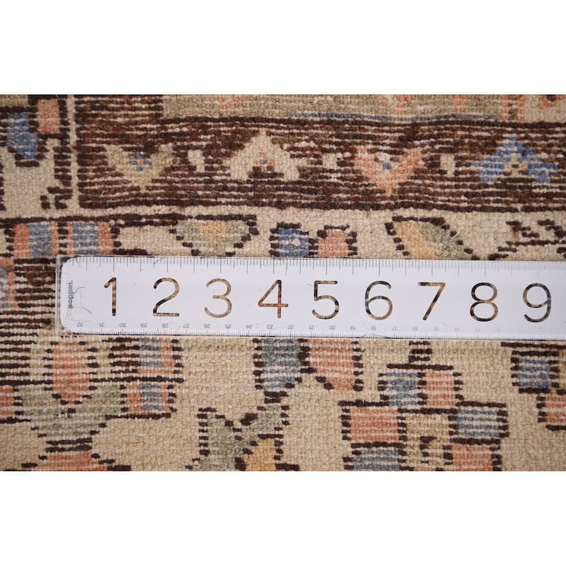 Hamedan Persian Accent Rug Hand-Knotted Wool Carpet - 4'0" x 6'5"