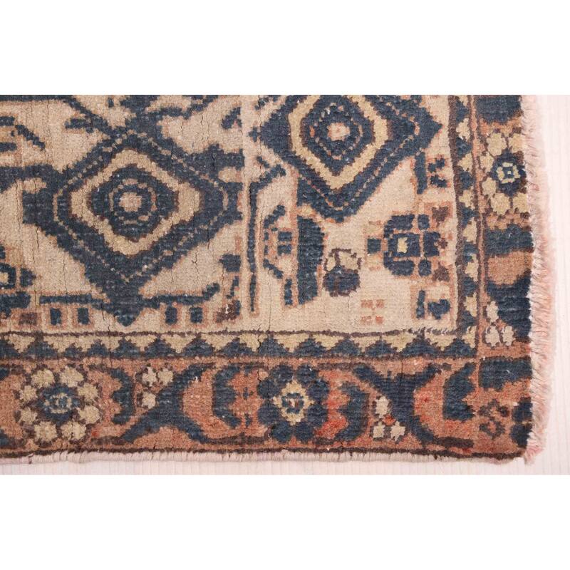 ECARPETGALLERY Hand-knotted Antalya Vintage Copper Wool Rug - 6'7 x 9'10