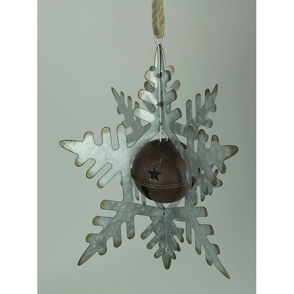 large metal snowflake decorations