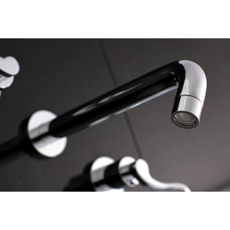 NuWave 3-Hole Wall Mount Roman Tub Faucet