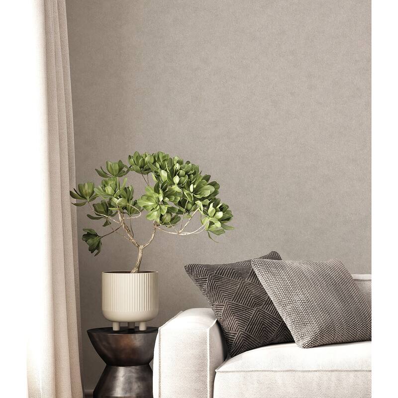 Heritage Dark Grey Plain Wallpaper