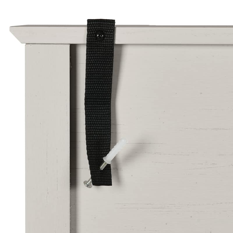 64" Farmhouse Tall Kitchen Pantry Storage Cabinet with 2 Drawers & Doors