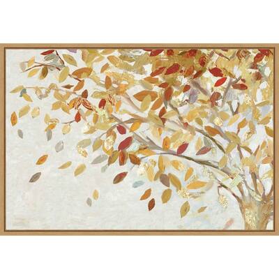Canvas Art Framed 'Whisper in the Wind I' by Allison Pearce 23x16-inch