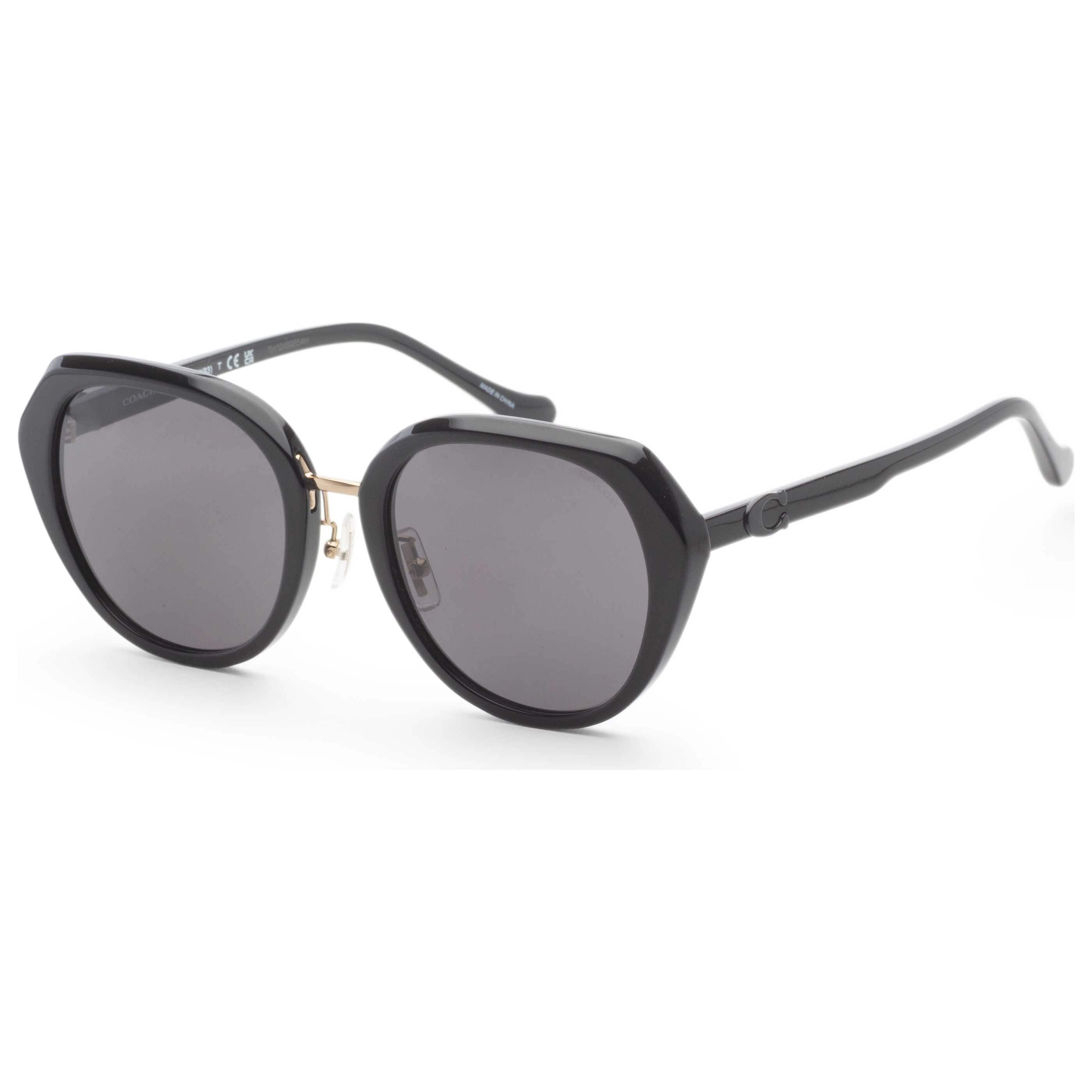 Coach Women's 55mm Black Sunglasses HC8436-500287-55