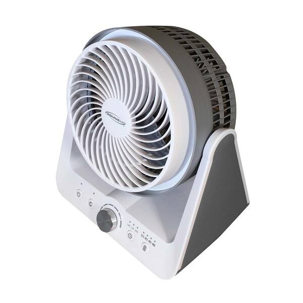 Shop Soleus Air 9 Tabletop Rechargeable Air Circulator Overstock 31300109