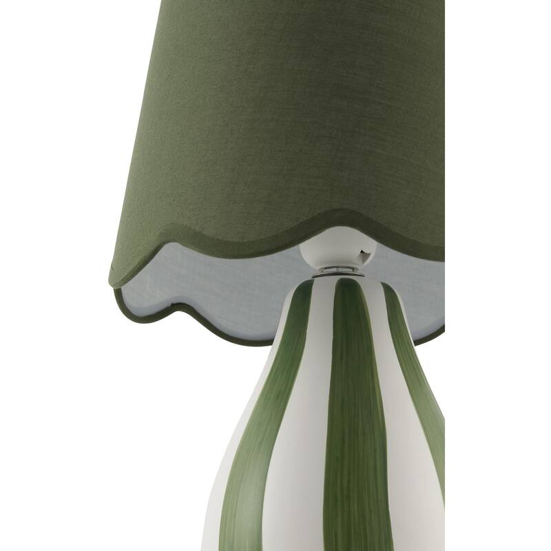 Livabliss Melbu Traditional Accent Table Lamp - 14"H x 8"W x 8"D
