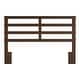 preview thumbnail 23 of 34, CraftPorch Modern Wooden Slat Headboard