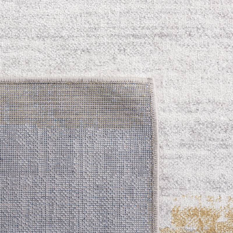 SAFAVIEH Bayside Machine Washable Shereen Mid-Century Modern Abstract Rug