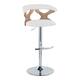 Option Cream Fabric/White Washed/Chrome