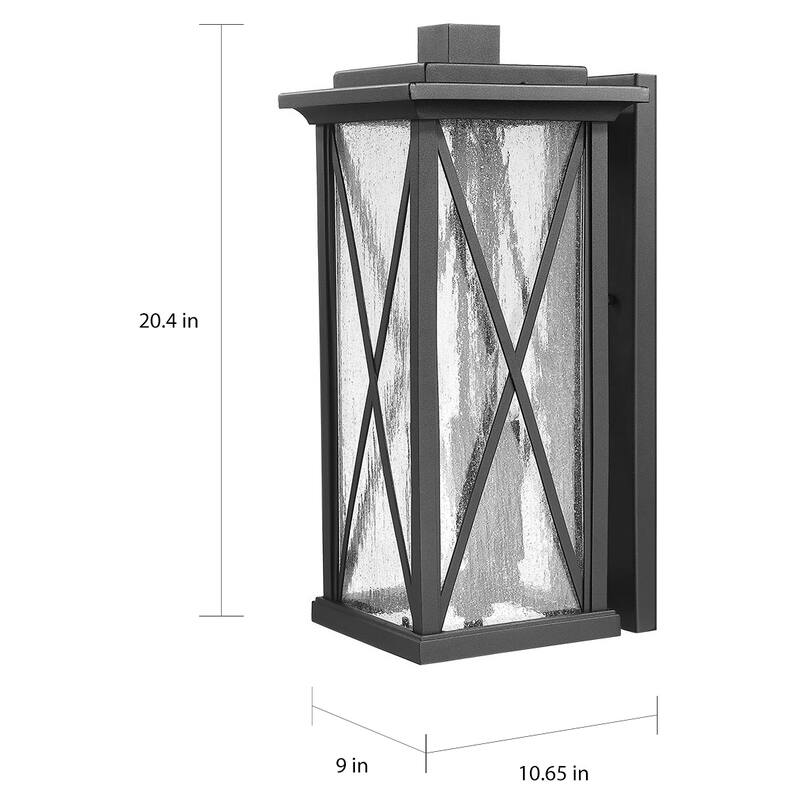 Rustic Modern Large Outdoor Wall Light
