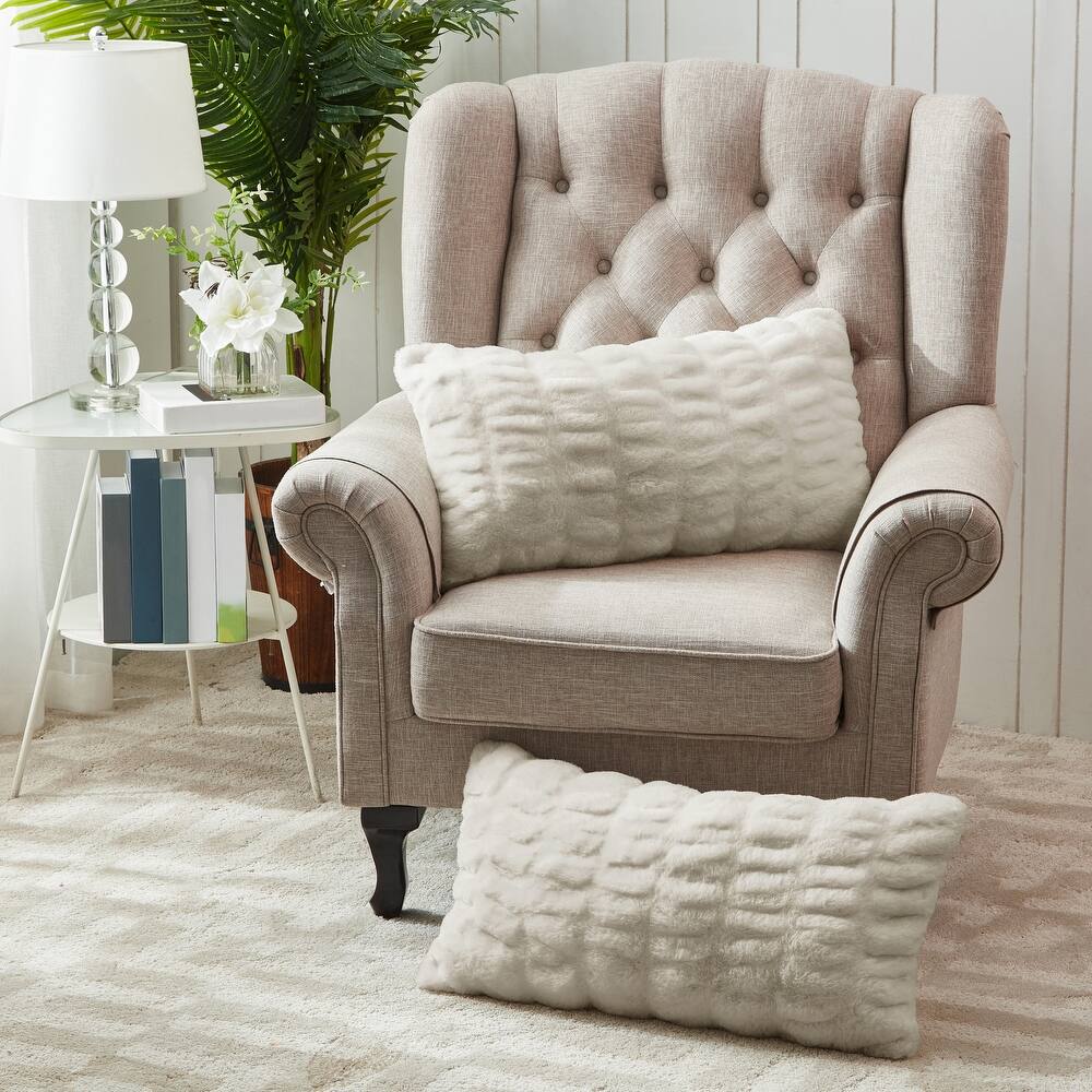 Serenta Shar Pei FauxFur 2 Piece Pillow Shell Set, NO INSERT