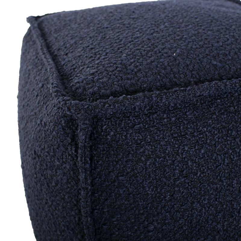 Allan Andrews Square Pouf Barbet Royal