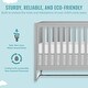preview thumbnail 4 of 3, Dream On Me Arlo 5-In-1 Convertible crib - Pebble Grey