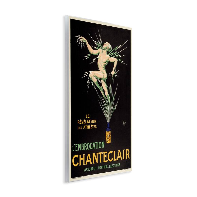 Stupell Vintage Chanteclair Wine Wall Plaque Art Design By Marcus Jules
