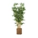preview thumbnail 4 of 6, Green Faux Foliage Indoor Outdoor Artificial Tree with Realistic Leaves and Brown Seagrass Pot