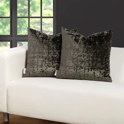 F. Scott Fitzgerald High Society Brunette Throw Pillow