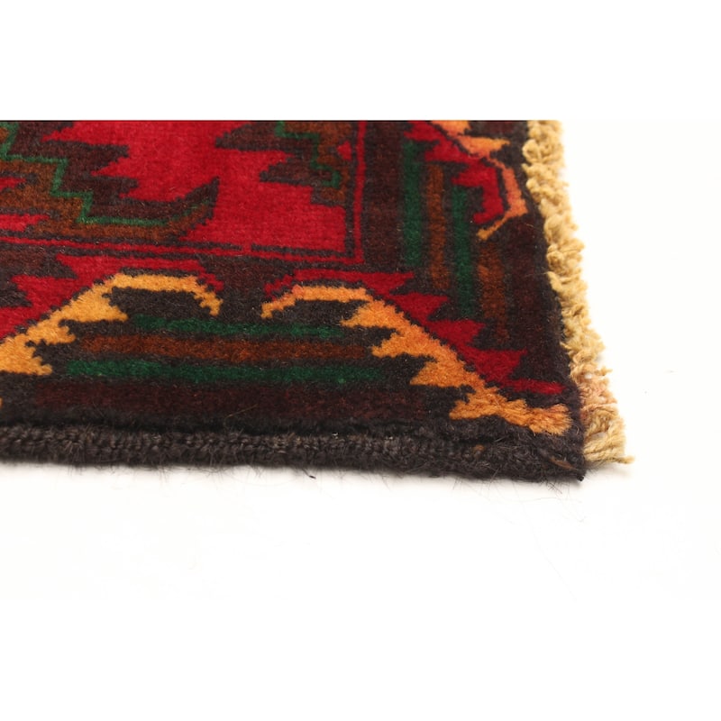 ECARPETGALLERY Hand-knotted Teimani Charcoal Wool Rug - 3'8 x 6'7
