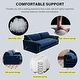 preview thumbnail 80 of 82, 66" Queen Pull Out Sofa Bed, 3-in-1 Convertible Sleeper Sofa with Side Storage
