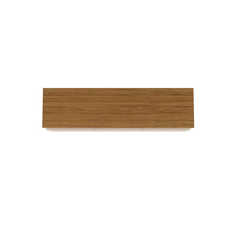 Yonkers Mid Century Modern Wood . Media Console Cabinet