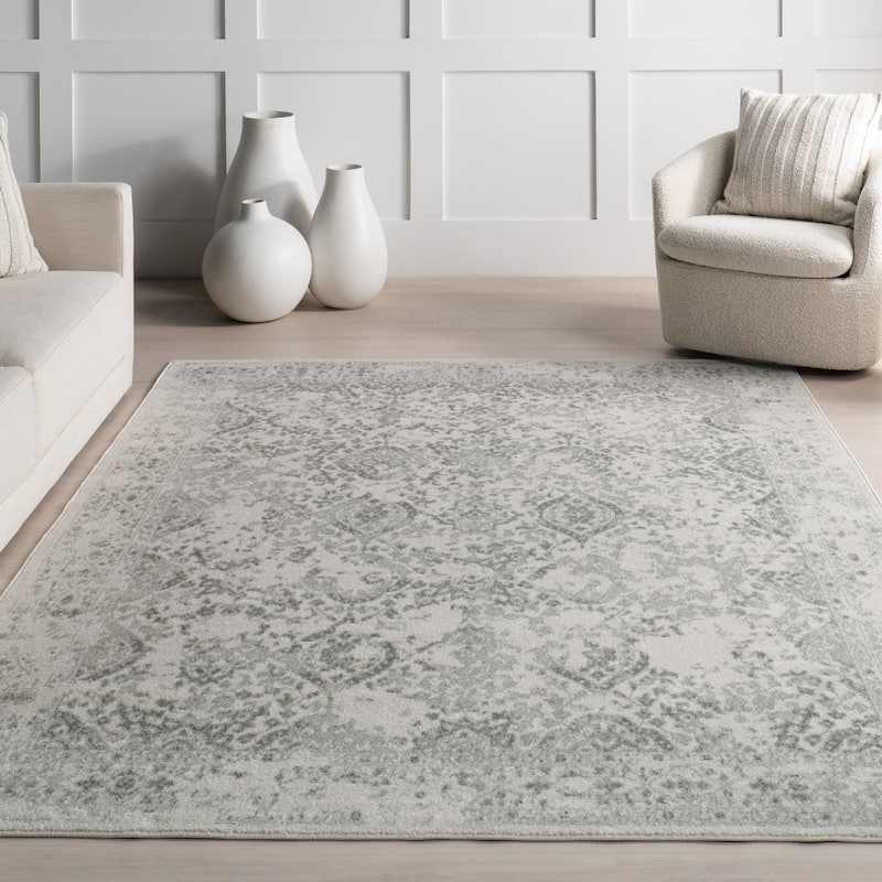Nuloom Jacky Floral Vintage Area Rug