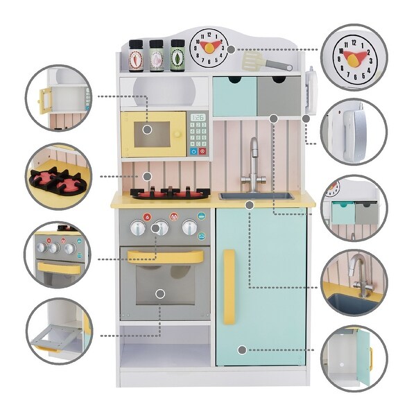 teamson kids florence small play kitchen