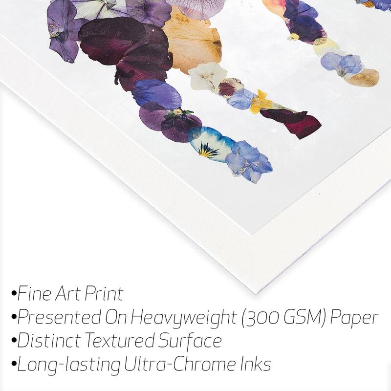 Moose Fine Art Paper Print by Oxeye Floral Co - Multi - 24x24