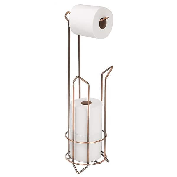 Bath Bliss Tissue Roll Holder and Dispenser in Oil Rubbed Bronze - Gold -  6.30 x 6.30 x 24.02 - On Sale - Bed Bath & Beyond - 12323283