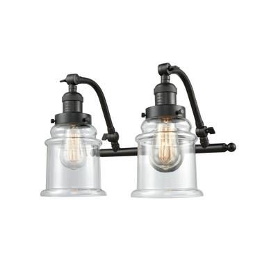 Innovations Lighting Canton 2 Light 18" Wide Bathroom Vanity Light