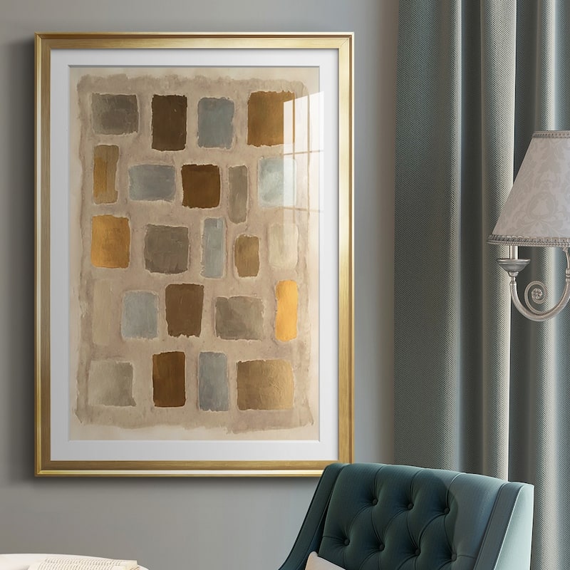 Sand Shaped II Premium Framed Print - Ready to Hang
