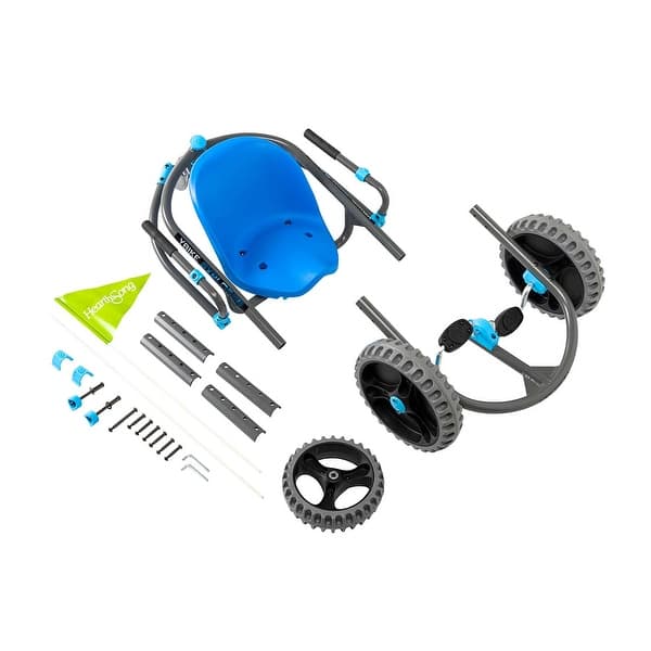 HearthSong YBike Explorer 2.0 Pedal Go Kart with NoPuncture Wheels and